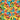 Mini Sour Neon Gummy Worms Candy | 1-Pound Pack | Assorted Fruit Flavors